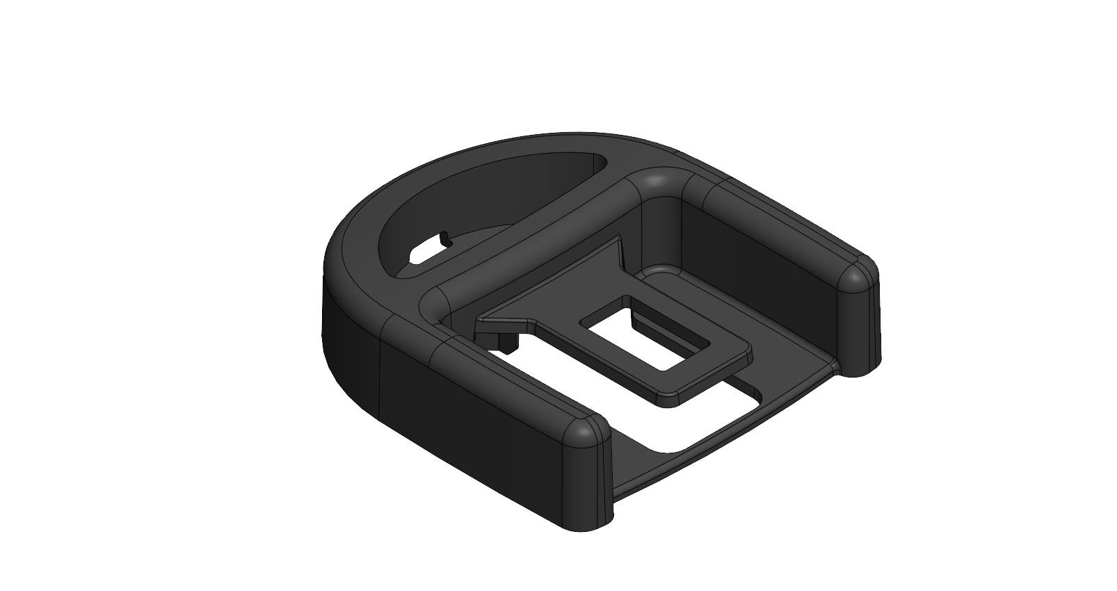 Gurtschlossfänger Gehäuse