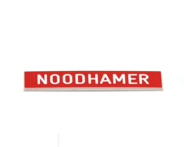 photo of Schild „NOTHAMMER“