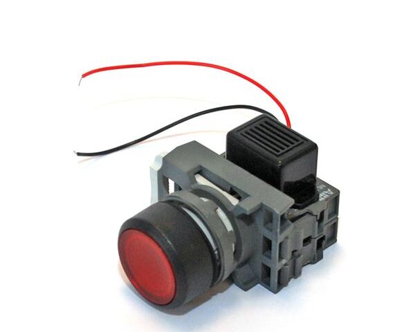 photo of Schaltknopf mit Summer 12 Volt