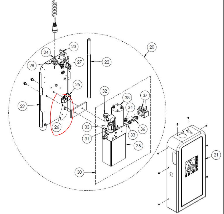 Mini-Wechselrelais 12V 30/40A 5-polig für AL1 Lift – Bild 2